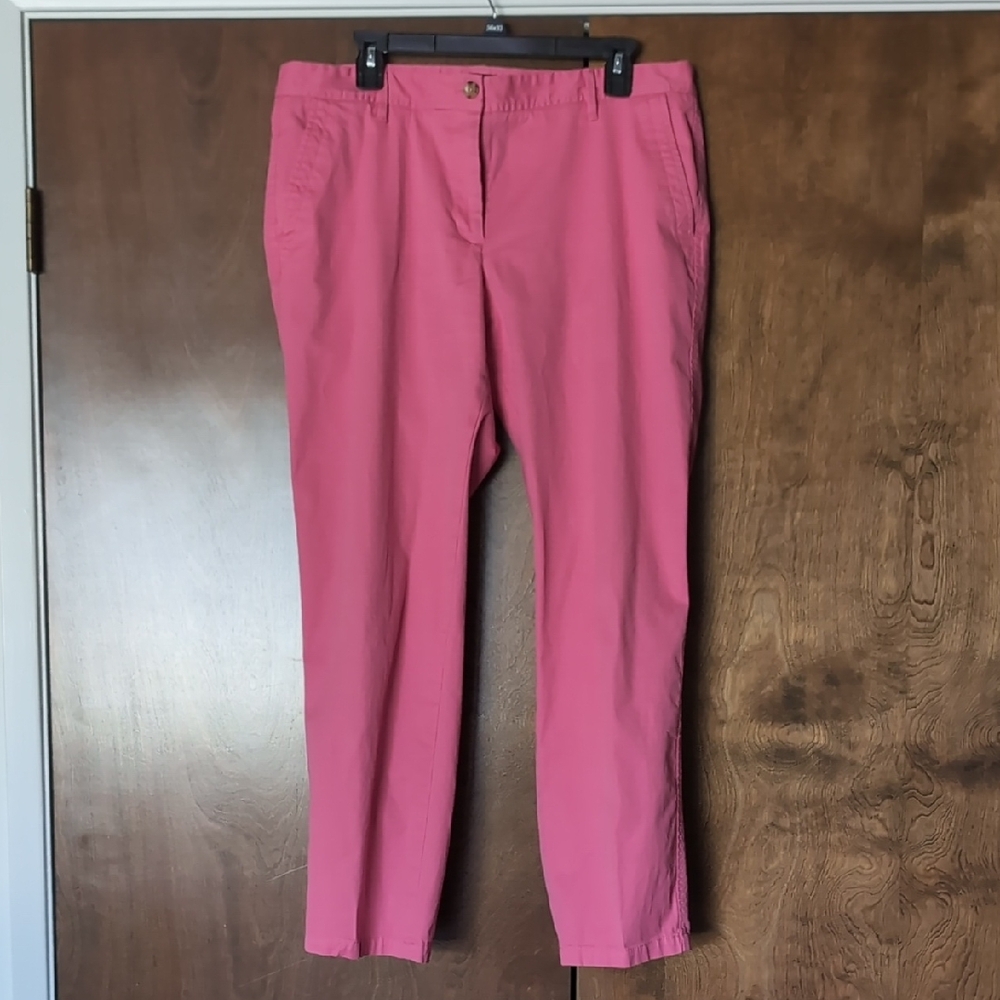 Talbots Pink Tailored Trousers